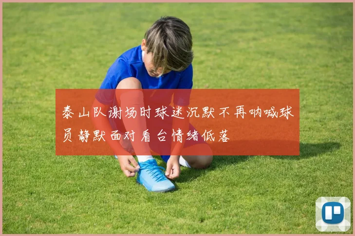 泰山队谢场时球迷沉默不再呐喊球员静默面对看台情绪低落